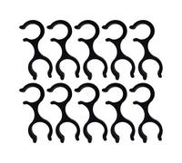 FHGSPQWM Acoplador de bastones de trekking ligero para asegurar 2 postes juntos para evitar la colocación en caminatas al aire libre clip de almacenamiento