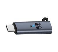 FHGSPQWM Adaptadores de pantalla virtual USB tipo C DDC EDID Dummys Plugs Headless Ghosty Display Emuladores Dummys Carga 4K @ 60Hz USB C Dispositivo de seguridad