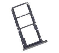 FHGSPQWM Bandeja de ranura general que proporciona SIM1 SIM2 o soporte de almacenamiento, componente de metal fuerte para bandeja de repuesto para smartphone A16 A166B