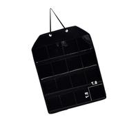 FHGSPQWM Bolsa percibida de múltiples usos para tornillos de artefacto, fichas, llaves, diseños compactos, planificador, compartimentos protectores seguros, bolsa de almacenamiento de pines de dibujos