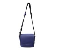 FHGSPQWM Bolsos cruzados de piel sintética suave para hombre, con solapa, bolsos de hombro de piel sintética de lujo, Blue