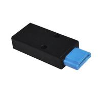 FHGSPQWM Cabezal de conector para probador de equipos digitales 8K60Hz versión 2.1 8K60hz, adaptador con agujeros fijos y conector LCP de protección antidesgaste