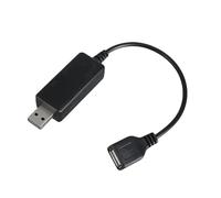 FHGSPQWM Cable de alimentación USB a 5,2 V, 7,4 V, 9,2 V, voltajes ajustables, repuesto para routers de red de huellas dactilares, alimentación de huellas dactilares