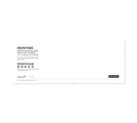 FHGSPQWM Caja de almacenamiento de pinturas para maquetas, caja hidratante de pintura artesanal con papel guía para su uso, caja hidratante de pintura