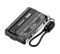 FHGSPQWM Carcasa de energía móvil reutilizable 21700 con compartimento de batería desmontable, ahorro de espacio, esencial para viajes, solución de almacenamiento de batería a prueba de golpes