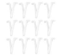 FHGSPQWM Clip de alta resistencia para postes de piscina, mariposa en V, accesorios para skimmer red, hojas, rastrillos, mariposa V de alta resistencia