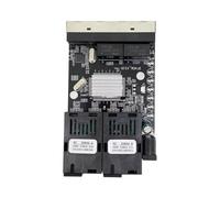FHGSPQWM Convertidor opt de potencia inversa a través de Ethernet de modo único para 20 kilómetros de distancia de 4 puertos Ethernet de conmutación de datos