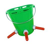 FHGSPQWM Cubo de alimentación de ganado de gran capacidad de 8 litros, leche de ganado pesado para un fácil transporte y limpieza de la alimentación de animales