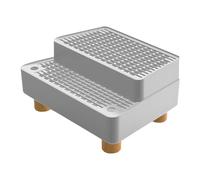 FHGSPQWM Cubo de basura silencioso de dos capas con tecnología de bajo ruido para noches tranquilas y caja inteligente reforzada para mascotas