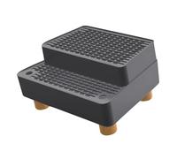 FHGSPQWM Cubo de basura silencioso de dos capas con tecnología de bajo ruido para noches tranquilas y caja inteligente reforzada para mascotas