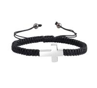 FHGSPQWM Cuerda de muñeca con diseño cruzado artístico, joyería perfecta para honrar la comodidad de las mascotas, regalo de recuerdos, cuerda ajustable para mascotas perdidas