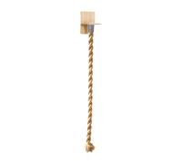 FHGSPQWM Cuerda de sisal de juguete para gatitos con estante interactivo para mascotas, cuerda de escalada para mascotas, estante de ejercicio