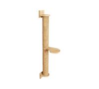 FHGSPQWM Cuerda de sisal de juguete para gatitos con estante interactivo para mascotas, cuerda de escalada para mascotas, estante de ejercicio