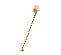 FHGSPQWM Cuerda de sisal de juguete para gatitos con estante interactivo para mascotas, cuerda de escalada para mascotas, estante de ejercicio