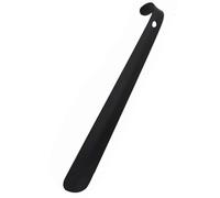 FHGSPQWM Cuerno de zapato de aleación con mango ergonómico de metal, accesorio para botas, cuchara auxiliar para un fácil manejo sin doblarse accesorio, Black, Talla única