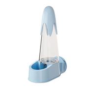FHGSPQWM Dispensador de agua para pájaros y mascotas con estación de alimentación automática de grado alimenticio para cacatúas y dueños de pájaros