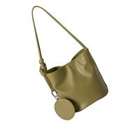 FHGSPQWM Elegante bolsa para axilas con dije extraíble, tela de poliuretano, diseño ergonómico, accesorio multiusos para el hombro, cubo para axilas, Green
