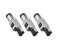 FHGSPQWM Enchufe RJ45 blindado resistente para redes de 10 Gbps, perfecto para empresas y configuraciones de juegos, toma Ethernet de alta velocidad
