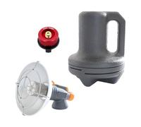 FHGSPQWM Estufa compacta al aire libre para tiendas de campaña, carros de golf, plan de cambio de inclinación de seguridad, construcción permanente, sin óxido, fácil transporte, estufa transportable