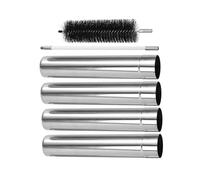 FHGSPQWM Estufa resistente al viento para exteriores, calentadores de tienda de campaña, diseño a prueba de accesorios, equipo de camping adecuado para cualquier temporada, camping, chimenea, estufa