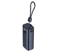 FHGSPQWM Funda para cargadores de batería ABS con pantalla a color y PD22.5W de carga rápida en tiempo real, cajas de alimentación móviles