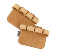 FHGSPQWM Guantes de gimnasio para levantamiento de pesas, 1 par de mancuernas, almohadilla de agarre antideslizante, guantes de entrenamiento de cuatro dedos, guantes de entrenamiento de pesas