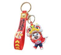 FHGSPQWM Llavero de caballo de baile animal y aleación ligera para llaves o bolso, accesorio de múltiples colores, decoración opcional de mochila, blanco, Talla única