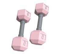 FHGSPQWM Mancuerna miniatura de silicona para bebé, juguete de apoyo para la identificación del color del bebé y juguete de entrenamiento muscular seguro