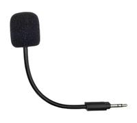 FHGSPQWM Micrófono de juego de 3,5 mm para auriculares G233 G433 GRPO, micrófono Boom, cancelación de ruido, micrófonos de sonido claro, cubierta de esponja resistente al viento para micrófono