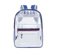FHGSPQWM Mochila escolar de PVC resistente, impermeable, transparente, para el trabajo, deportes, conciertos, viajes, para niños y niñas, bolso medio para mujeres