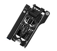 FHGSPQWM Multiherramienta 38 en 1 de ciclo integral para viajes, herramienta de mantenimiento de ciclismo de alta resistencia