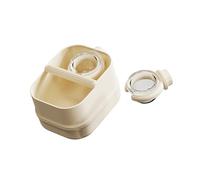 FHGSPQWM Percha de escritorio multiusos para entrenamiento de orinal, actividades y enriquecimiento del comportamiento, con soporte de entrenamiento de cuenco de comida con cuenco de alimentación