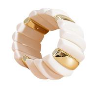 FHGSPQWM Pulsera ergonómica de moda con forma desigual nerviosa, tema único, regalo para psiques creativos, estilo casual, One Size, como se describe