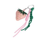 FHGSPQWM Punk Styles - Llavero de cuerda de nailon con colgante de fresa, accesorio decorativo, estilo punk, b