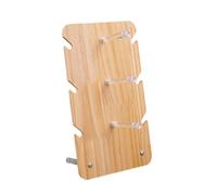 FHGSPQWM Simple Setup - Soporte vertical para gafas de madera para almacenamiento de varios pares sin necesidad de herramientas, estante vertical organizado para gafas, talla única, como se describe
