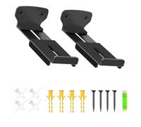 FHGSPQWM Sistemas de montaje de barra de sonido universales ajustables, rieles deslizantes de metal para varios modelos de altavoces, equipo AV de metal deslizante para cine en casa