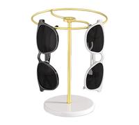 FHGSPQWM Soporte de metal listo para venta al por menor, fácil montaje, soporte para gafas de sol para ópticos y entornos de boutique, soporte para gafas, talla única, como se describe