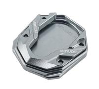 FHGSPQWM Soporte lateral de aleación de aluminio para bicicleta, soporte lateral para scooter, placa ampliadora para Mzmix/MMax2 110p, fácil instalación, almohadilla de extensión ampliadora