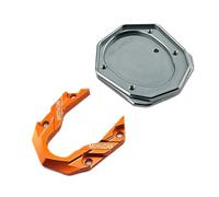 FHGSPQWM Soporte lateral de aleación de aluminio para bicicleta, soporte lateral para scooter, placa ampliadora para Mzmix/MMax2 110p, fácil instalación, almohadilla de extensión ampliadora