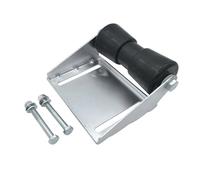 FHGSPQWM Soportes universales de rodillo de remolque ajustables galvanizados con goma de tipo pesado para transporte, instalación rápida, accesorio de remolque