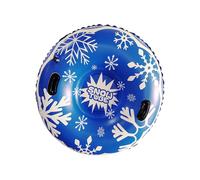 FHGSPQWM Tubo de invierno resistente de 47 pulgadas con correas de tracción, diseño portátil lleno de aire para estaciones de esquí y parques de nieve, trineo inflable orientado a la familia