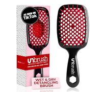 FHI HEAT Unbrush, Red - Cepillo para desenredar el cabello rojo