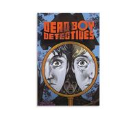 FHILTNMWC Póster de Dead Boy Detectives Horror Comedy Vintage TV Series Póster Impresión para Dormitorio Lienzo Arte de Pared Estético Decorativo, 40 x 60 cm, estilo sin marco