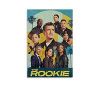 FHILTNMWC Póster minimalista vintage de la serie de televisión The Rookie Drama para dormitorio, lienzo decorativo estético, 30 x 45 cm, estilo sin marco