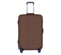 FHIZOAL Enjoy Life - Funda protectora para equipaje de viaje de 45,7 a 81,3 cm, elástica, antiarañazos, con texto escrito a mano, color negro, White, XL, Clásico