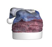 FHIZOAL Grand Canyon - Sombrero decorativo de Navidad para adultos, suave, ligero, para fiesta de Año Nuevo, vacaciones
