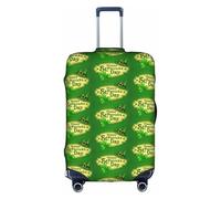 FHIZOAL Happy St. Patrick's Day - Funda elástica antiarañazos, protector de equipaje de viaje, a prueba de polvo, para equipaje de 18 a 32 pulgadas, White, S, Clásico