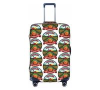 FHIZOAL Indiana Basketball Farm Scene - Funda elástica para maleta de viaje, antiarañazos, a prueba de polvo, para equipaje de 18 a 32 pulgadas, White, XL, Clásico