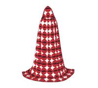 FHIZOAL Tokyo Japan Cityscape - Capa con capucha para adolescentes, bruja, vampiros, parca, fiestas temáticas, cómics