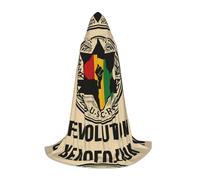 FHIZOAL Una capa con capucha de puño elevado de Halloween para adolescentes, bruja, vampiros, disfraz de la parca, fiestas temáticas de cómic con